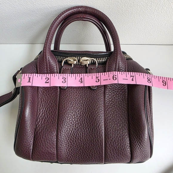 Alexander Wang Mini Rockie Satchel Dark Red - Picture 16 of 16
